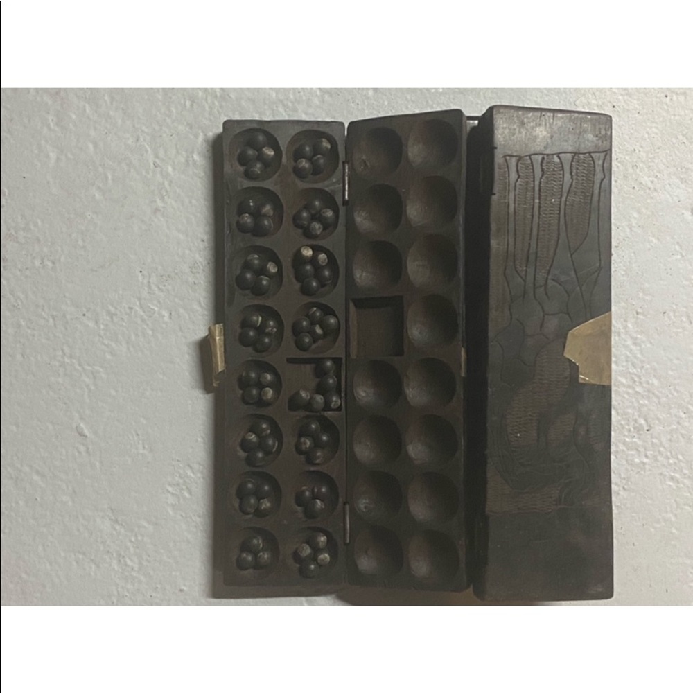 Hand carved mancala from South Africa